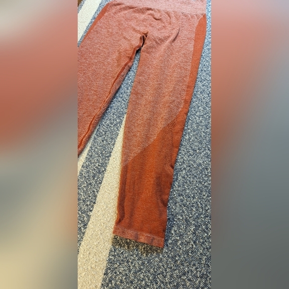 Victoria secret VS Pink seamless cinnamon leggings size large - Picture 4 of 12